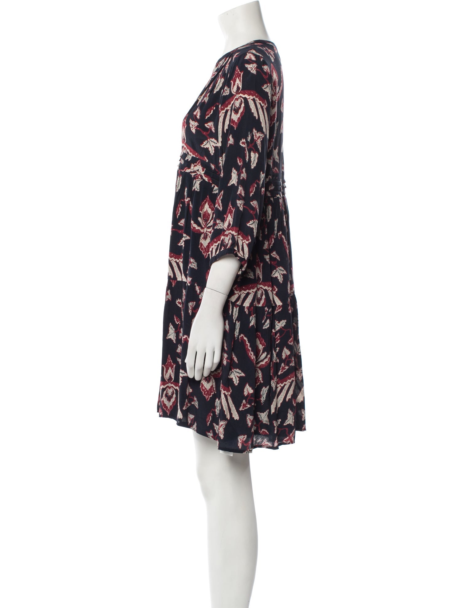 BA&SH Printed Mini Dress